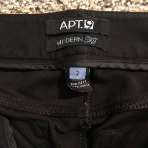Apt. 9 stretchy black dress pant leggings